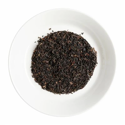Bagaimanakah cara membuat campuran teh daun longgar berperisa raspberi?